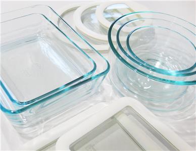 Pyrex Ultimate 10-Piece Glass Food Storage Set