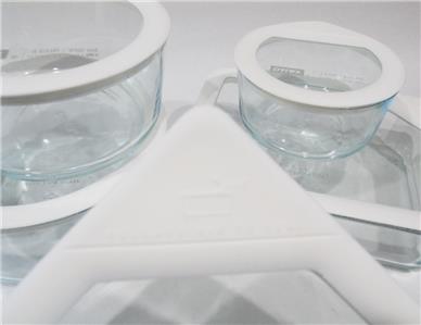 10-pc PYREX ULTIMATE Food Storage Container Set WHITE
