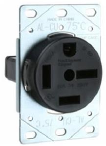 NEW~Legrand NEMA 15-50R Straight Blade Receptacle 3 Pole 50 Amp 250 ...