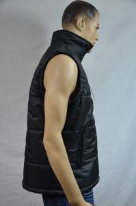 1 NEW PROCLUB HEAVY WEIGHT PADDING VEST JACKET BLACK PRO