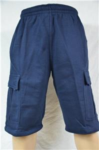 pro club fleece cargo shorts