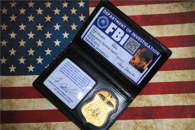 Case Closed (Detective Conan) FBI ID Wallet & Badge - Shuichi Akai - | eBay