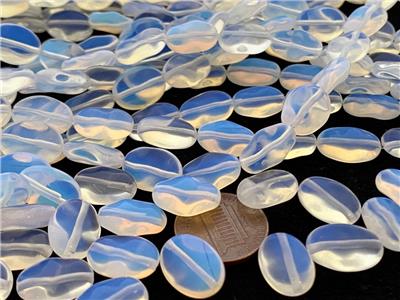 pressed glass beads