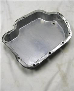 Finned Aluminum Transmission Pan For TH400 (Turbo 400) – Black With Bolts, Chevy GM Performance Part