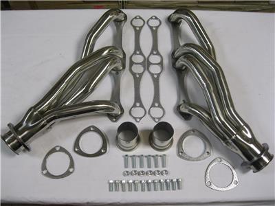 Small Block Chevy 283 305 327 350 400 Ceramic Headers Chevelle Malibu Camaro SBC