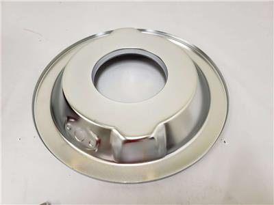 Chrome Air Cleaner Washable Red Filter 14