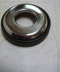 Door handle escutcheon plates for a ford truck