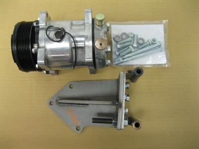 Flathead ford compressor bracket #9