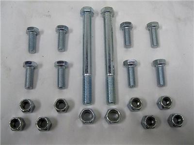 1964-70 Small Block Ford Mustang II Rubber Motor Mounts and Steel Stands Heidts