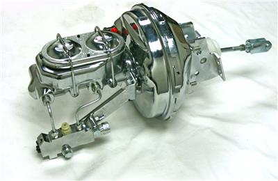 Gm 9 Quot Chrome Power Brake Booster 1 Quot Master Cylinder Disc