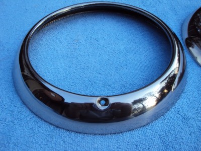 1951 Ford headlight bezels #6