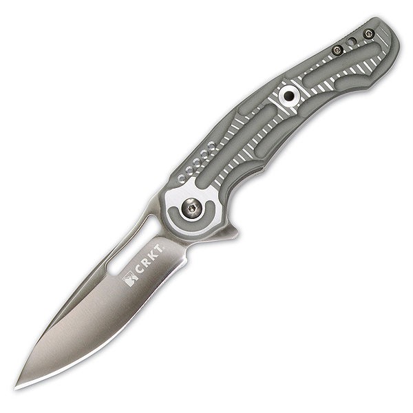 CRKT Ikoma Sampa Tactical Knife Forged Aluminum Handle Plain Edge 5330