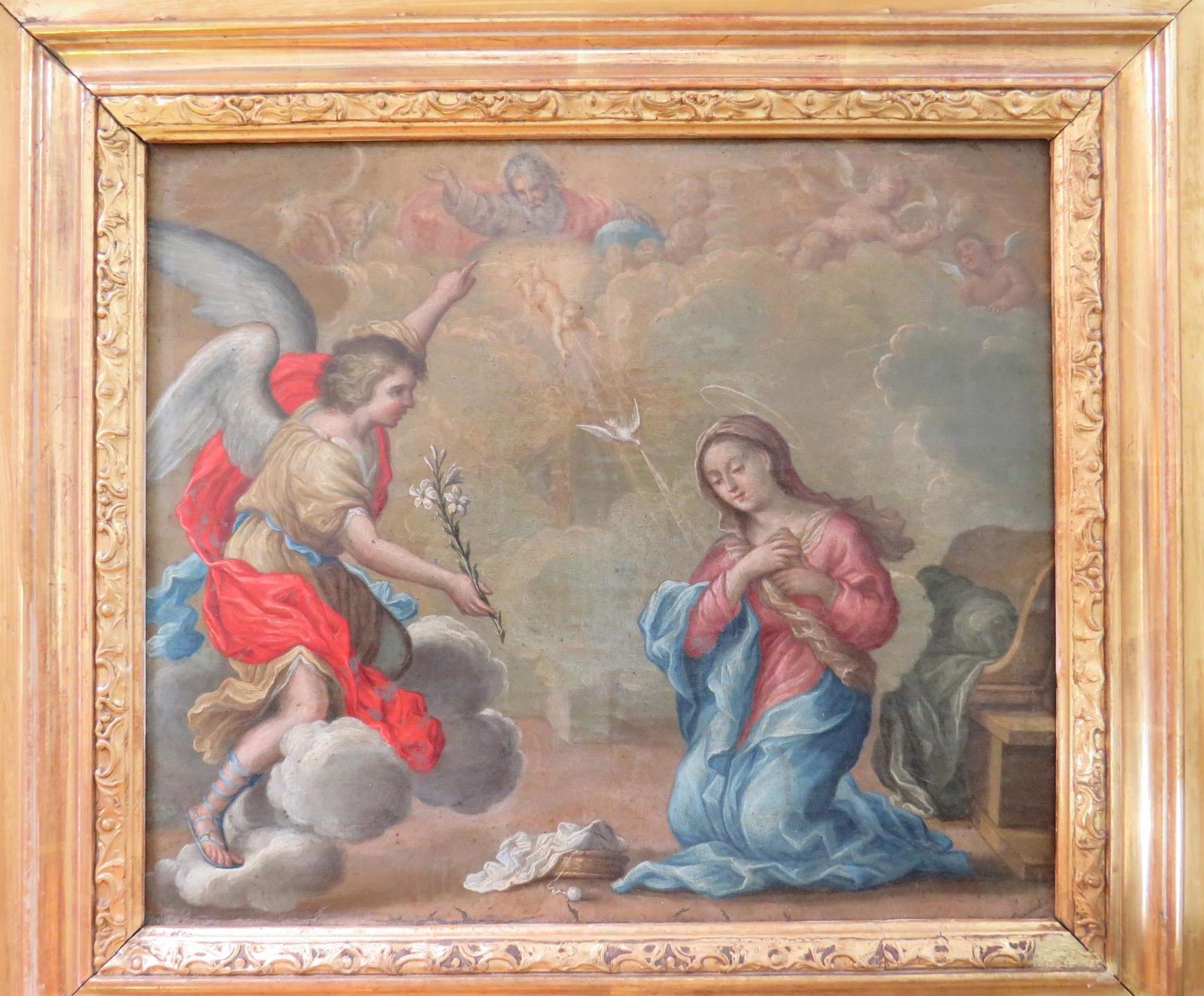 Handpainted Oil Painting Our Mother God Of Mary The Assumption