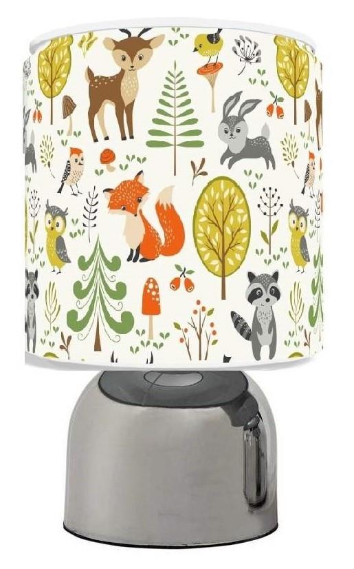 Woodland Animals Nursery Ceiling Light Shade 11 Bedside Touch Woodland Animals Nursery Ceiling Light Shade 11 034