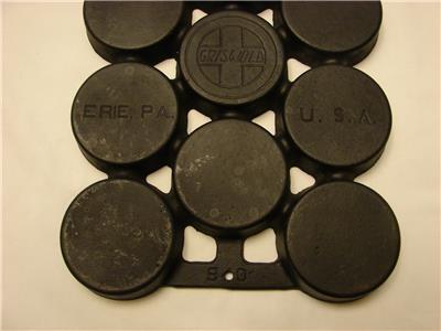 New Motors Erie Pa >> Scarce Old Griswold Slant Logo EPU Cast Iron Gem Muffin ... New Motors Erie Pa >> Scarce Old Griswold Slant Logo EPU Cast Iron Gem Muffin ...
