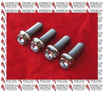 TITANIUM GRADE 5 FRONT /& REAR DISC BOLT SET YAMAHA FZS600 FAZER 1998-2004