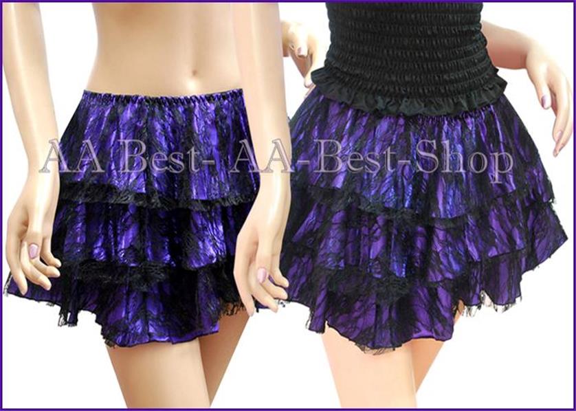 Sexy Lace Tutu Skirts Purple/Black/Red -( S M L XL 2X ) | eBay