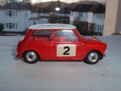 corgi toys mini cooper monte carlo