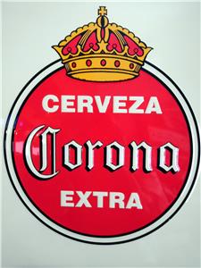 Corona Extra Beer New Metal Sign .... 21 " x 26 " Beauty ...