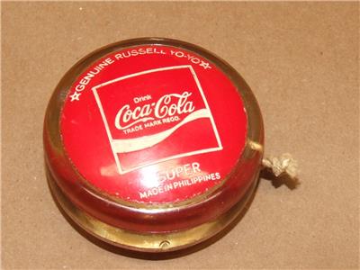 genuine russell yoyo coca cola