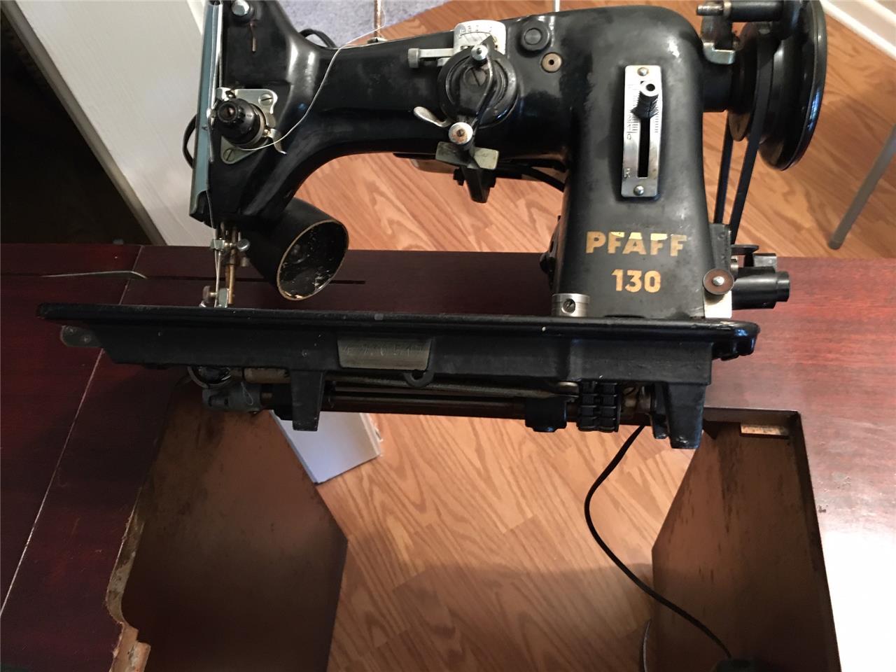 PFAFF SEWING MACHINE, MODEL PFAFF 130-6 WITH EXCLUSIVE DIAL-A-STITCH | eBay