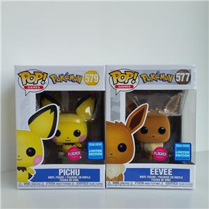 flocked pichu funko pop