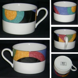 MIKASA, TRACINGS CAC06 LARGE RIMMED SOUP BOWL, Mikasa Fine China