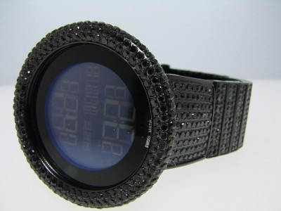 digital diamond watch