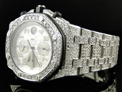 Audemars Piguet Royal Oak Offshore Diamond Watch 23 Ct Ebay