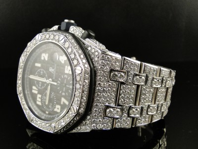 fake diamond watches mens