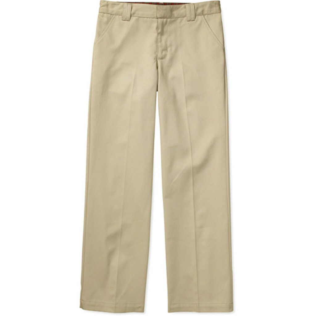 George Girls 039 Boot Leg School Uniform Pants Khaki 7 | eBay