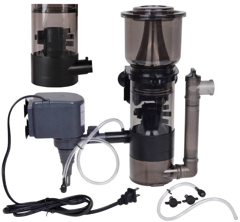 150 Gal Aquarium Protein Skimmer w/ 530GPH Pump Filter Powerhead Tank