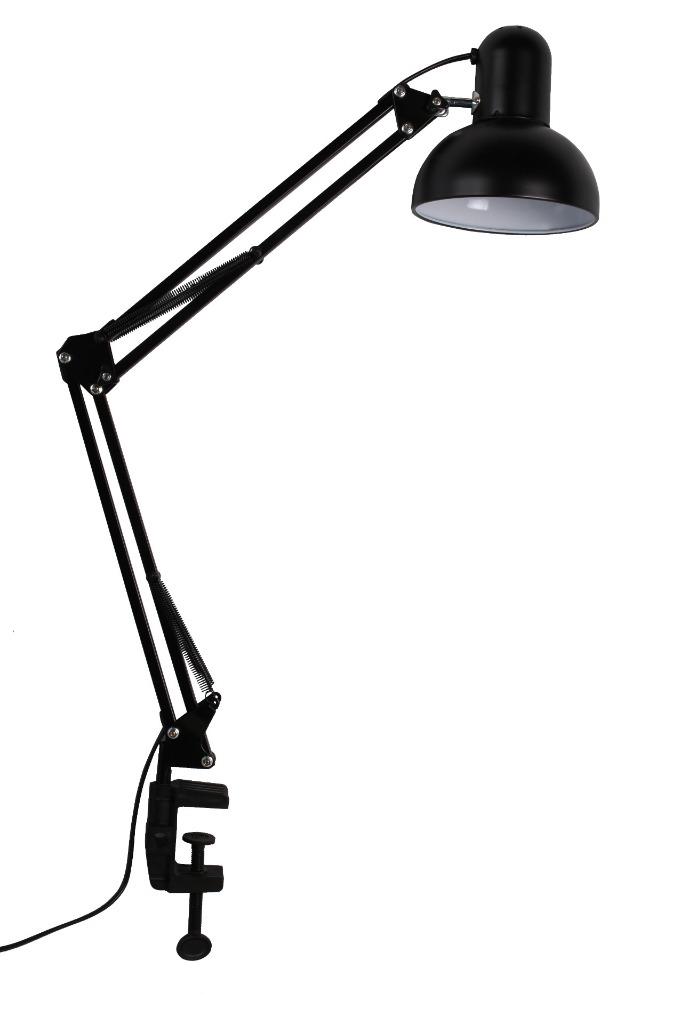 Black Flexible Swing Arm Clamp Mount Lamp Office Studio Home Table Black Flexible Swing Arm Clamp Mount Lamp Office Studio Home Table Desk Light