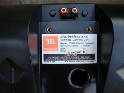 完動美品　JBL 8340A 　2ウェイバスレフ方式　元箱付 定価18万（ペア） Loa Jbl Professional Jbl 8340a Price 完動美品 JBL 8340A 2