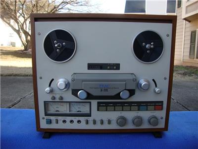 Teac X-7R 4-Track, 2 Ch Reel To Reel Tape Deck + FREE Reel - 30