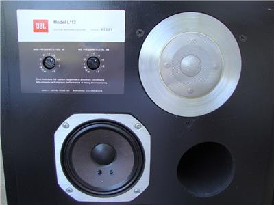 Super Nice JBL L112 3-Way Floor Speakers - Reconditioned Classic