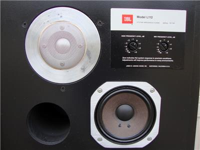 Super Nice JBL L112 3-Way Floor Speakers - Reconditioned Classic