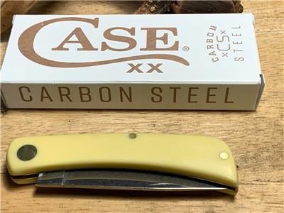 Case XX Sod Buster Jr Smooth Yellow Synthetic 3 5/8
