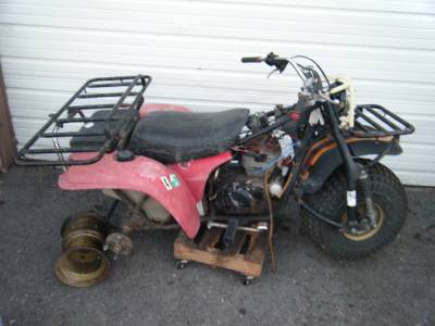 82 KAWASAKI KLT250 KLT 250 200 PRAIRIE RIGHT REAR FENDER ...