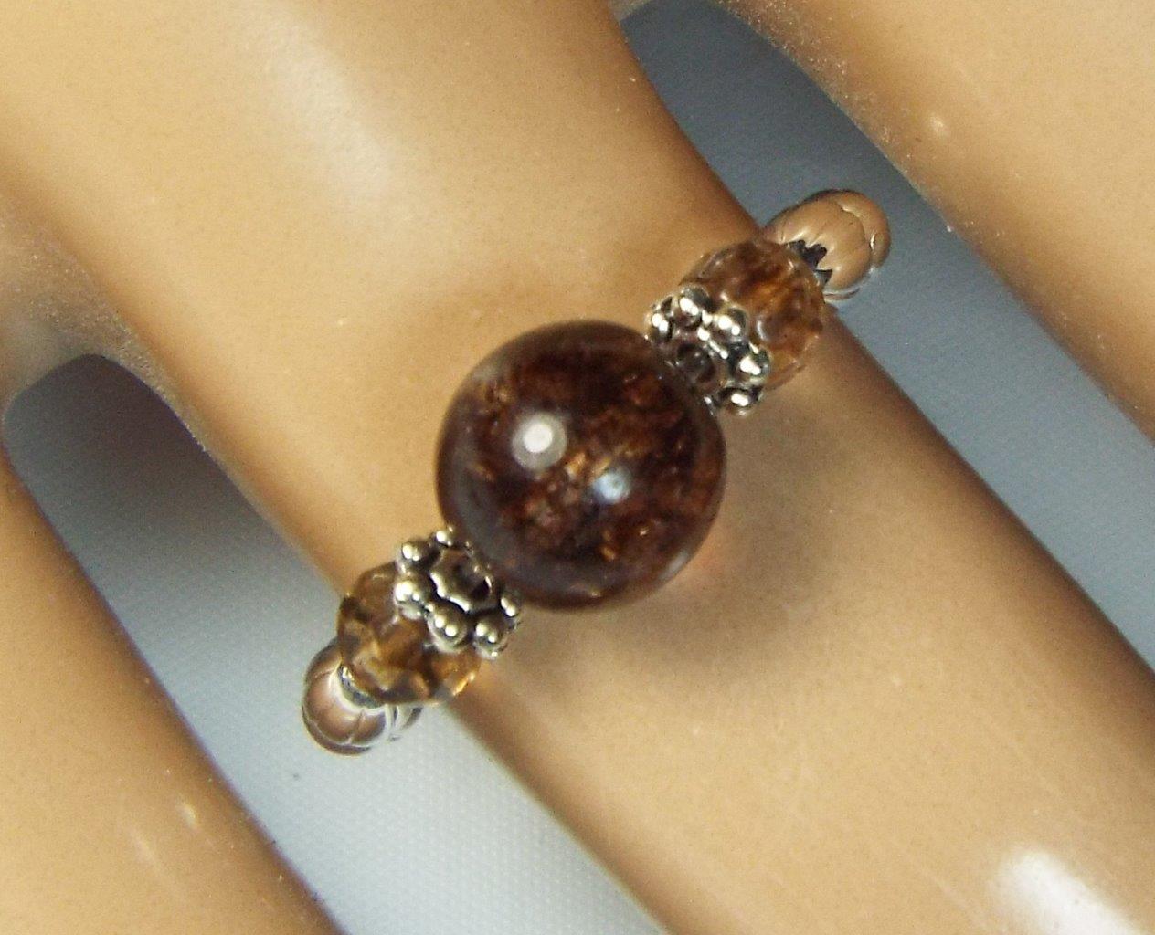 ANELLI STRETCH CYNTHIA LYNN ""GEMME TORMALI"" TORMALINA IN QUARZO ARGENTO STERLING - Foto 7 di 7
