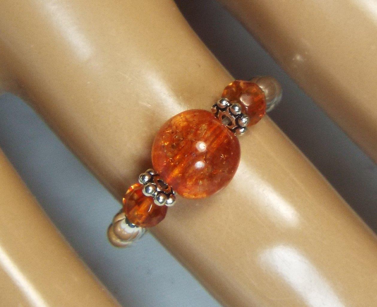 ANELLI STRETCH CYNTHIA LYNN ""GEMME TORMALI"" TORMALINA IN QUARZO ARGENTO STERLING - Foto 6 di 7