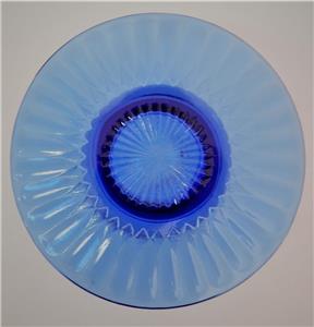 Download Vintage Cobalt Blue Depression Glass McBeth Evans Petalware Mustard Pot | eBay