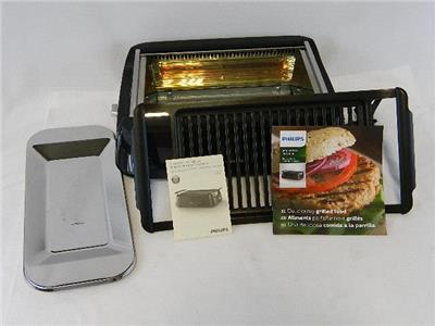 Philips Indoor Smoke-less Grill plus Bonus Cleaning Tool - HD6371