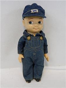 その他 1950s BUDDY LEE, HICKORY OVER ALL Buddy Lee Doll Figure Hickory Overalls Vintage VTG Antique w