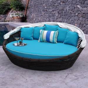 Melbourne Daybed PATIO OUTDOOR GARDEN DECK POOL FURNITURE lounger | eBay