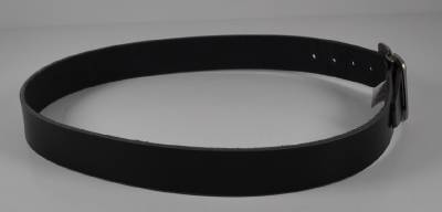 YL Limited Men's M 34-36 Genuine Leather Black Belt Removable