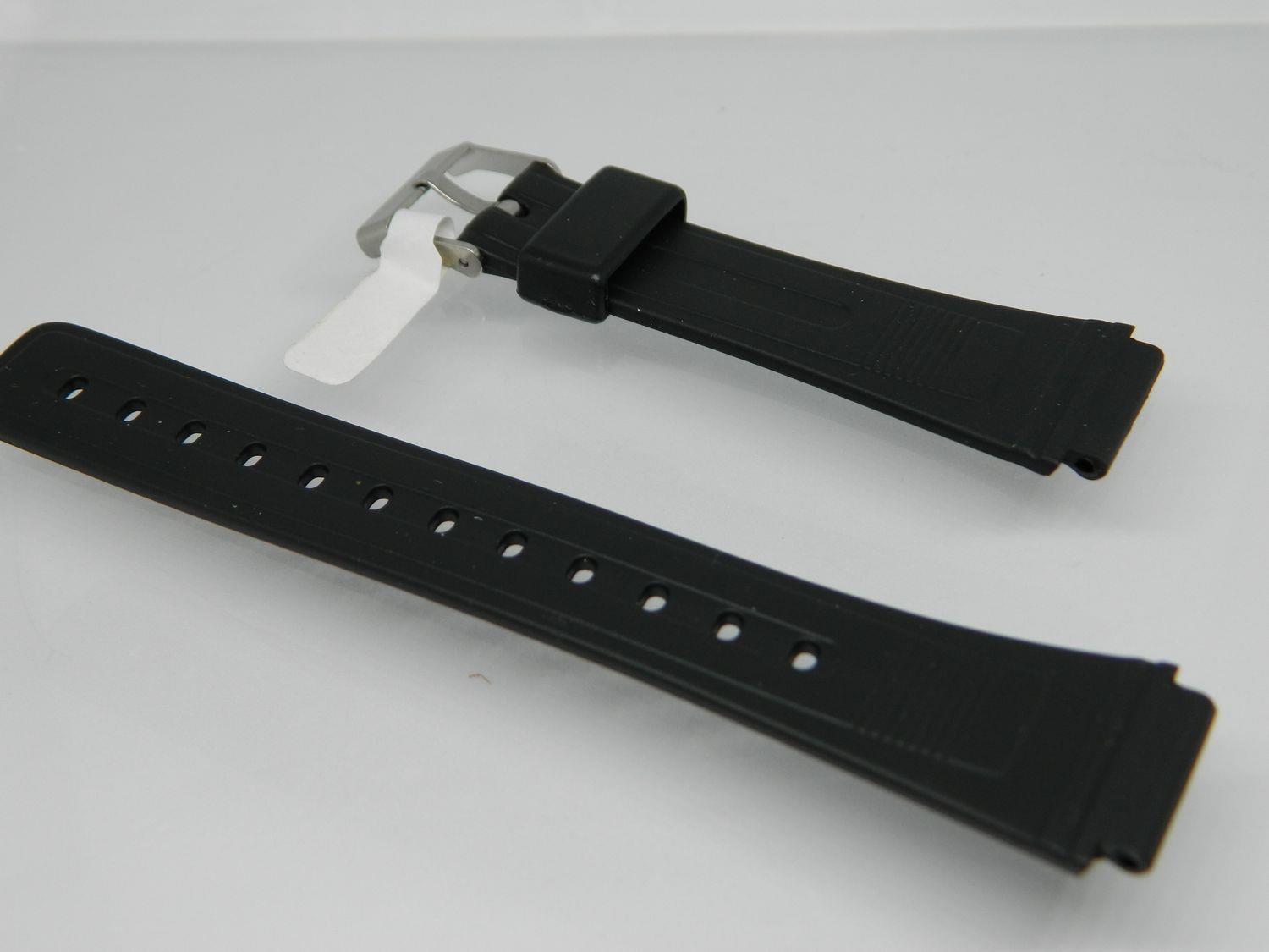 Silicon Watch Straps in Black,Steel Buckle ,Various sizes and styles,14