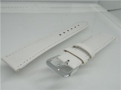 18mm Leather white £4.75