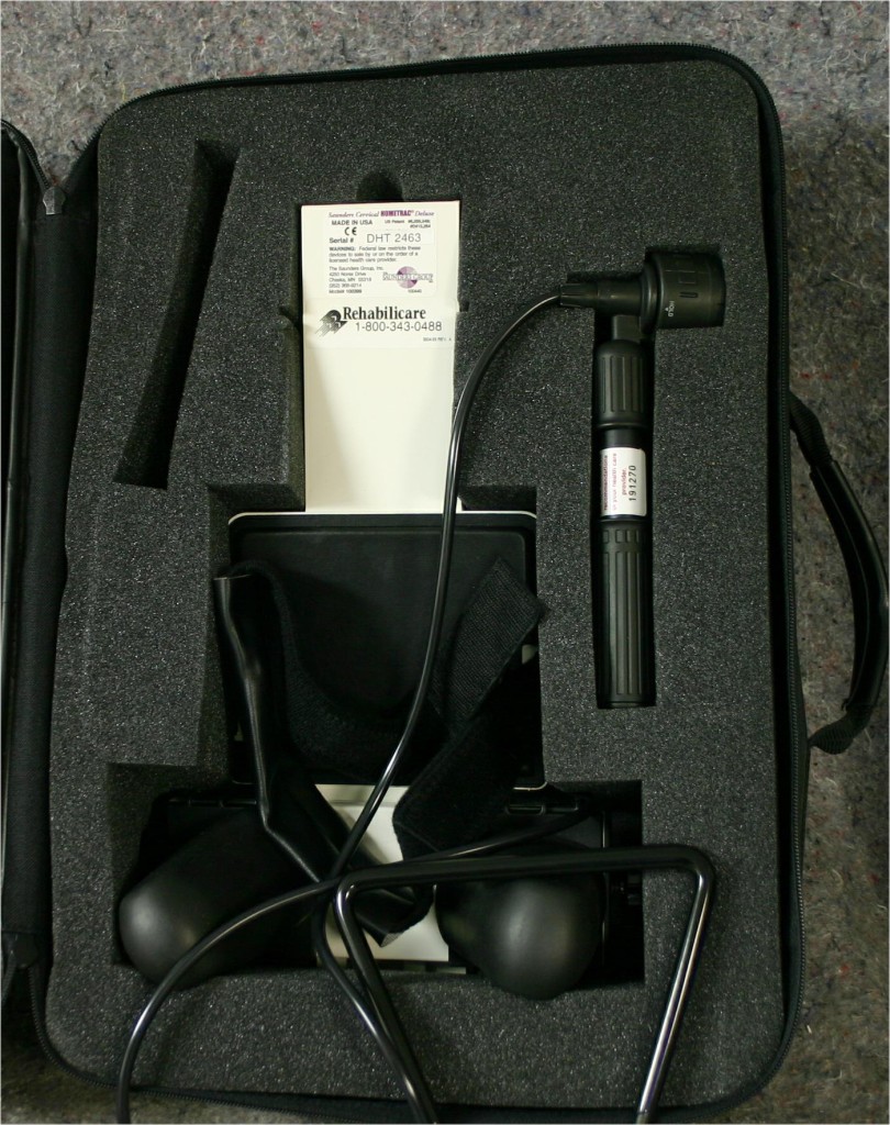 SAUNDERS HOMETRAC DELUXE CERVICAL TRACTION UNIT !! pk eBay