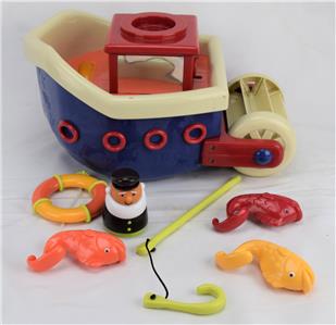 fish n splish bath boat